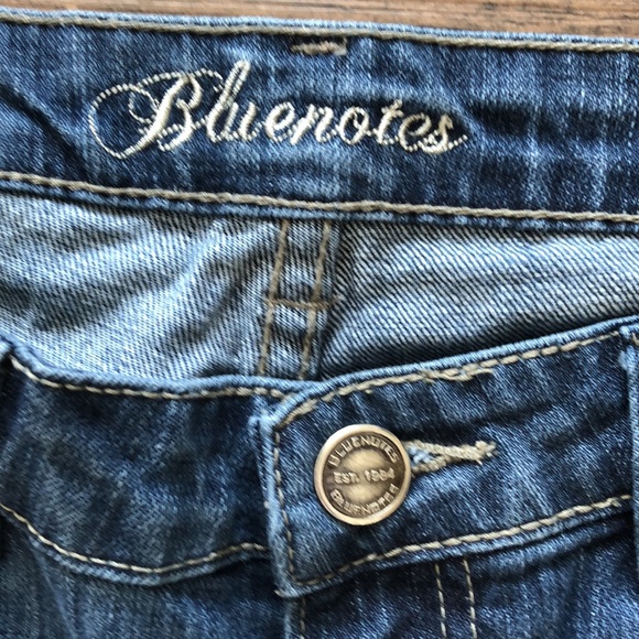 Bluenotes cropped medium wash jeans - Picture 2 of 11